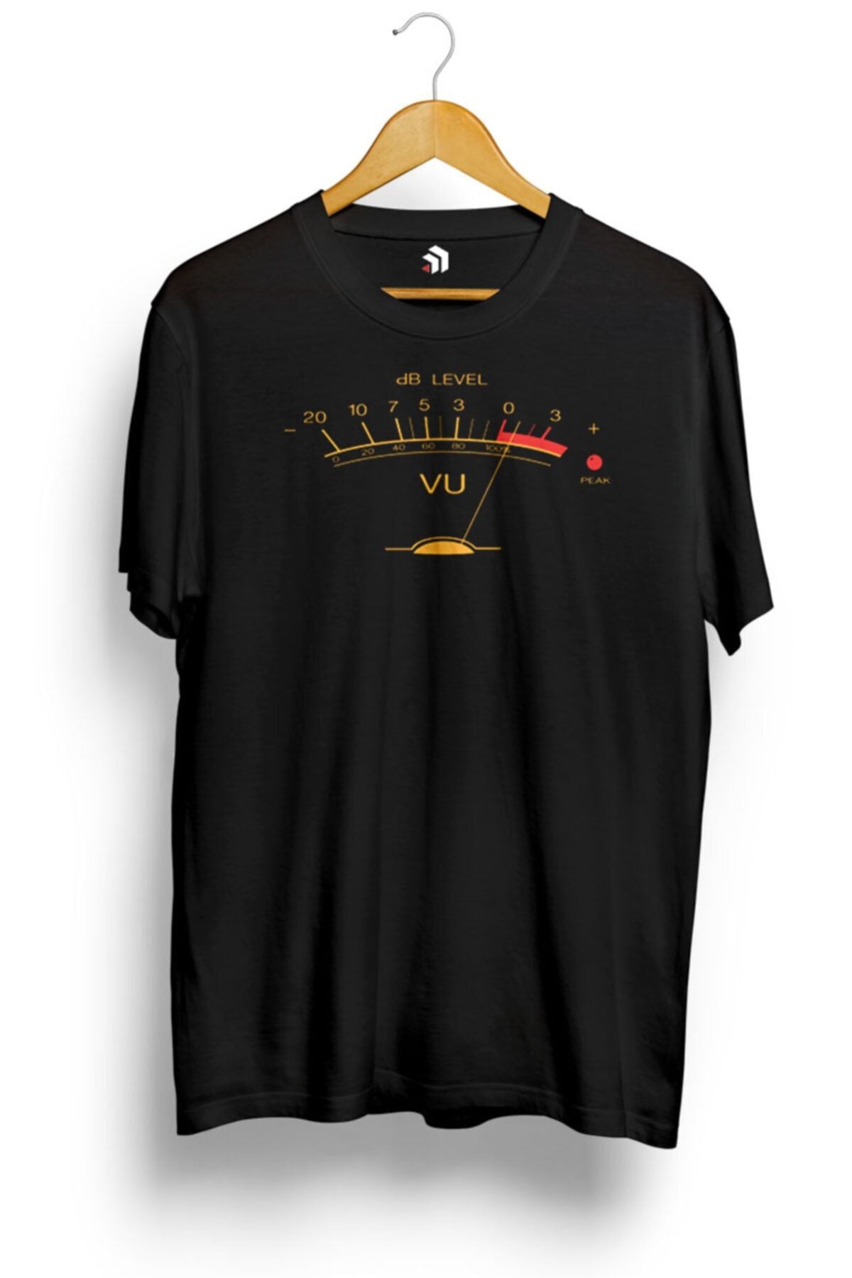 Volume Vu Meter Vintage Audio Engineer Recording Müzik Temalı Tişört