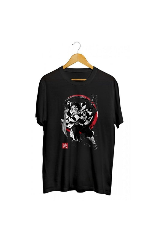 Demon Slayer Sumi Baskılı Unisex Tişört