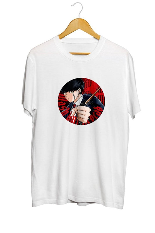 Mashle Magic And Muscles Anime Baskılı Unisex Tişört