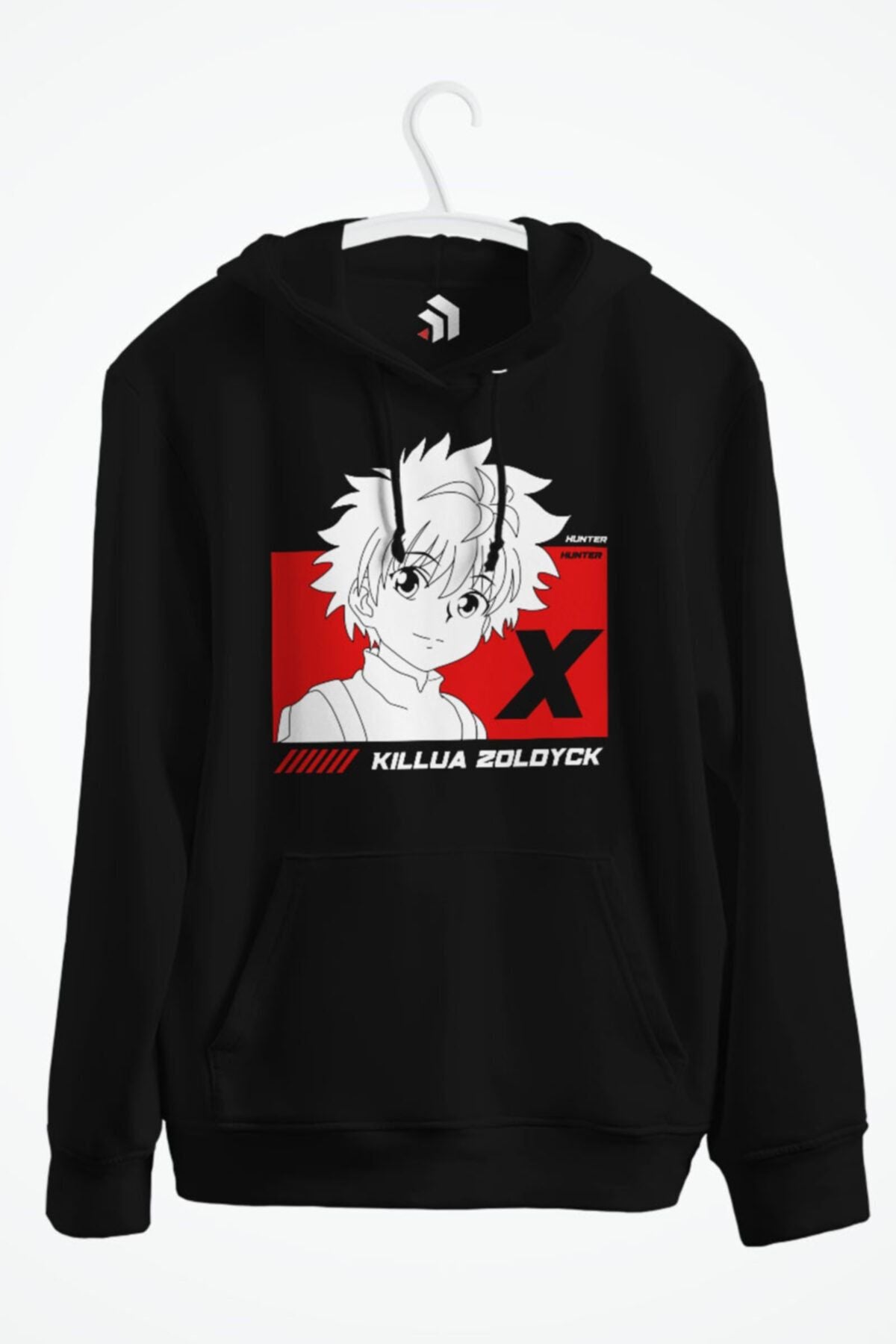 Hunter X Hunter Killua Zoldyck Anime Baskılı Kapşonlu Sweatshirt
