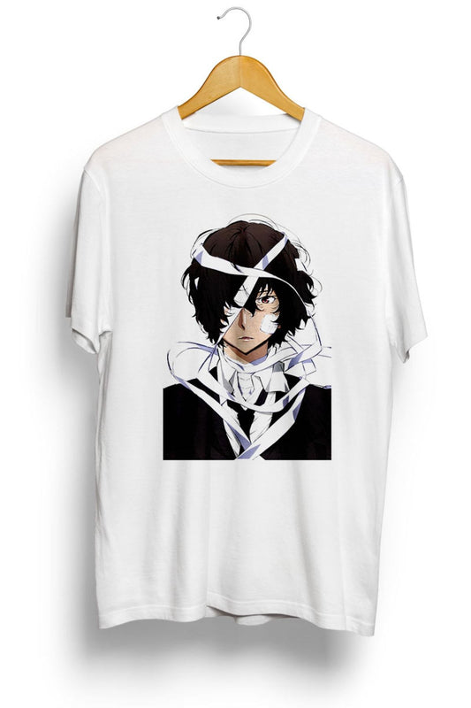 Dazai Osamu Anime Baskılı Tişört
