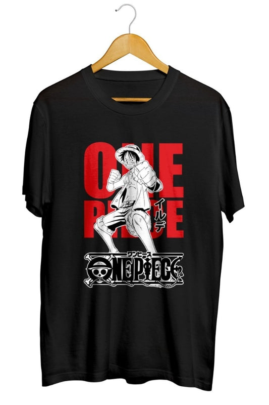 One Piece Anime Baskılı Unisex Tişört