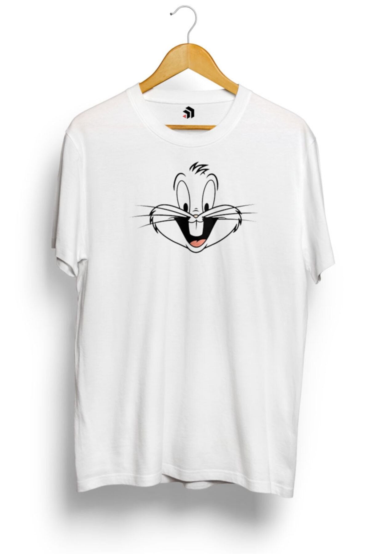 Looney Tunes Bugs Bunny Costume Baskılı Tişört