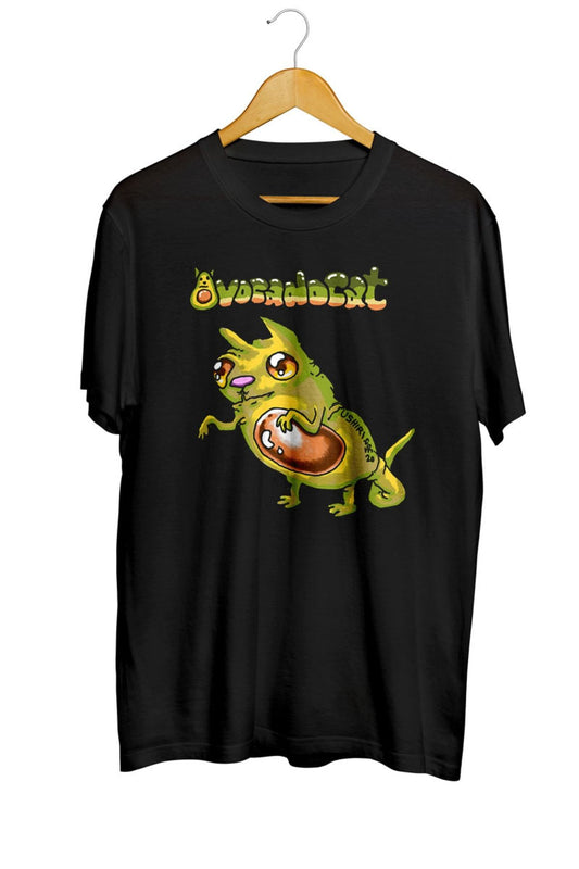 Avocadocat Baskılı Tişört