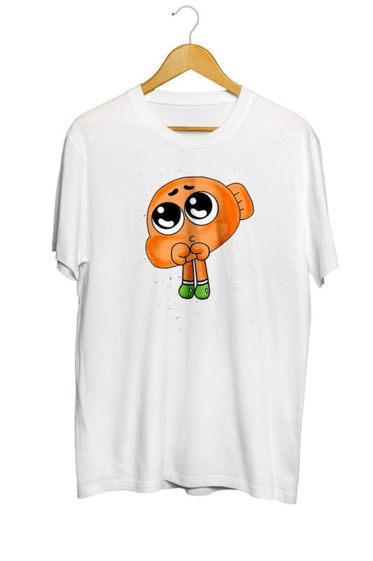 Darwin Chibi Baskılı Unisex Tişört