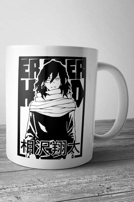 Boku No Hero Academia Aizawa Shota Anime Baskılı Kupa Bardak