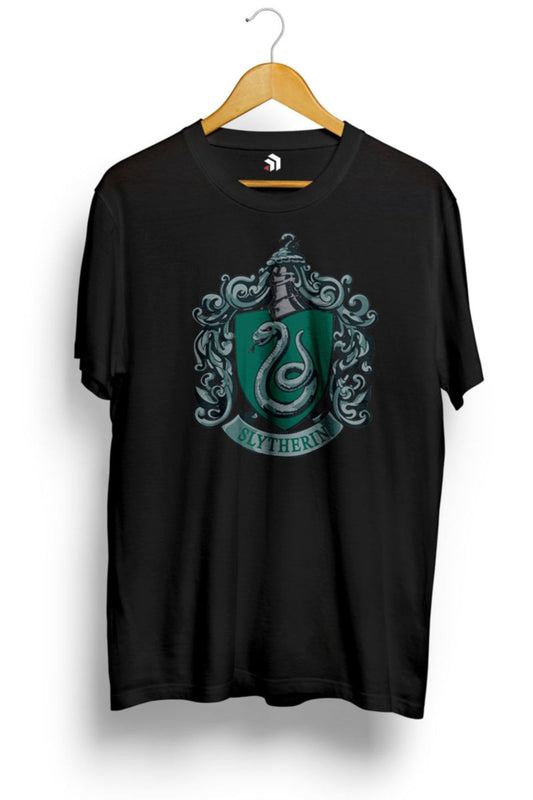 Harry Potter | Slytherin Crest Green Baskılı Tişört