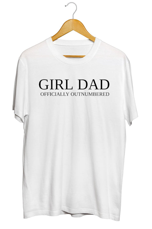 Kız Babası Babalar Günü Baskılı Unisex Tişört