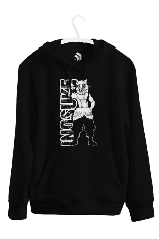 Kimetsu No Yaiba Anime Baskılı Unisex Kapşonlu