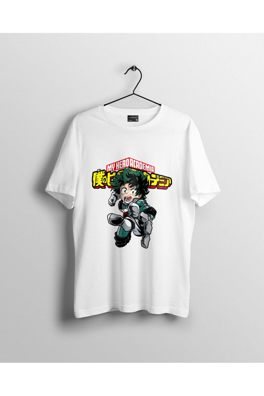 My Hero Academia Deku Baskılı Anime Tişört