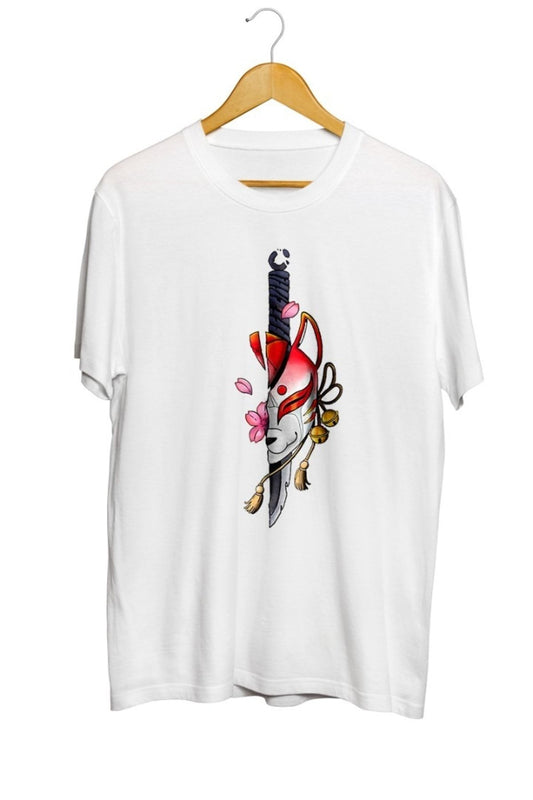 Demon Slayer Bıçak Baskılı Unisex Tişört