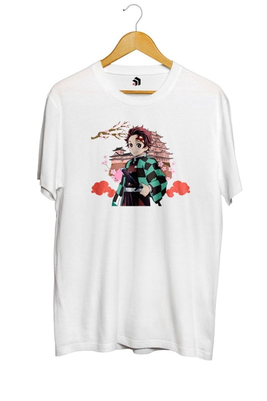 Demon Slayer Baskılı Unisex Tişört