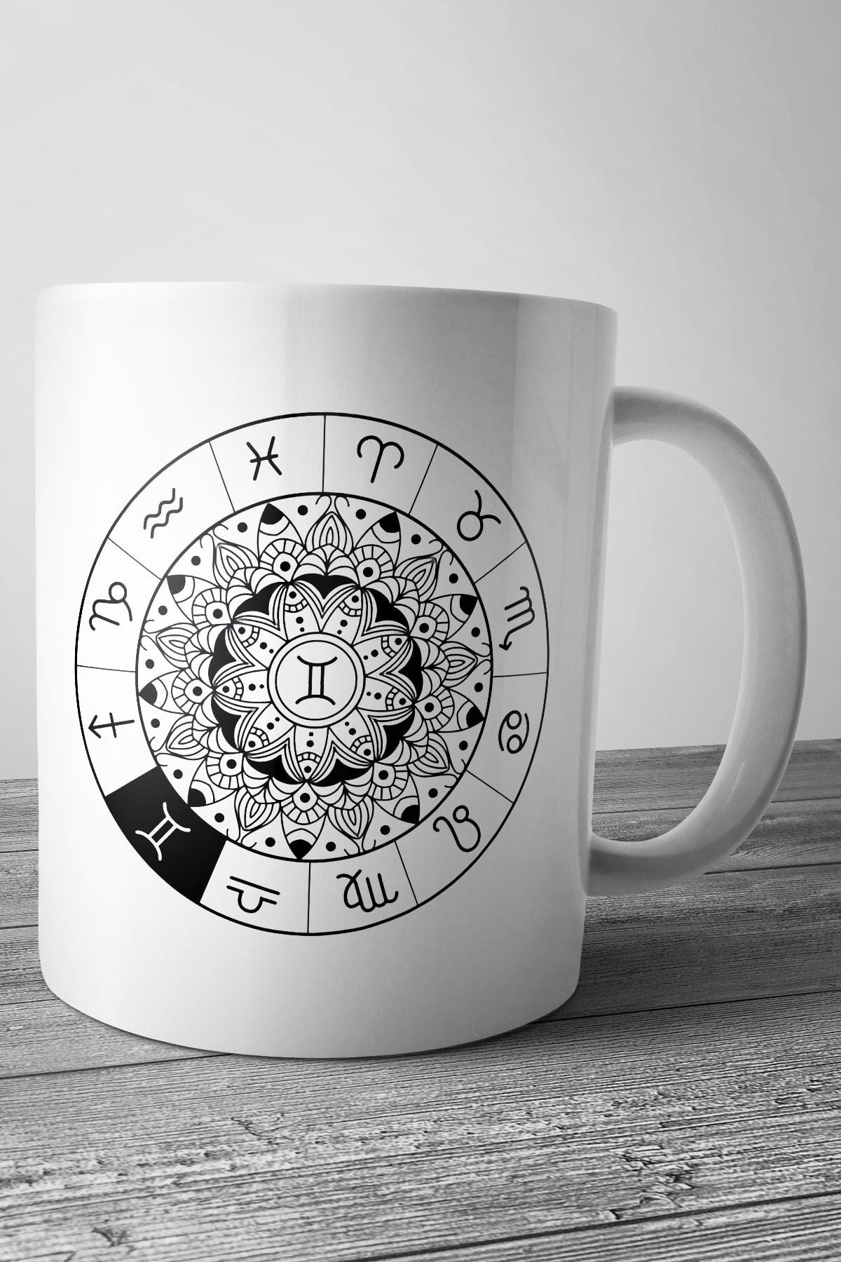 Gemini - Ikizler Burcu Baskılı Kupa Bardak