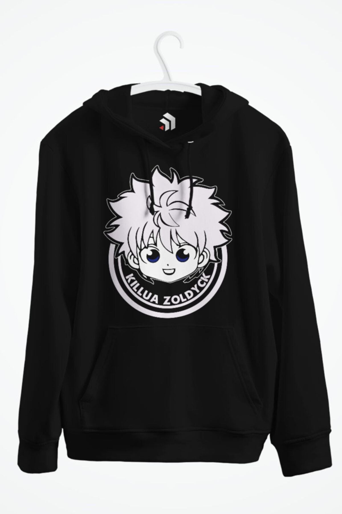 Baskılı Kapşonlu Sweatshirt