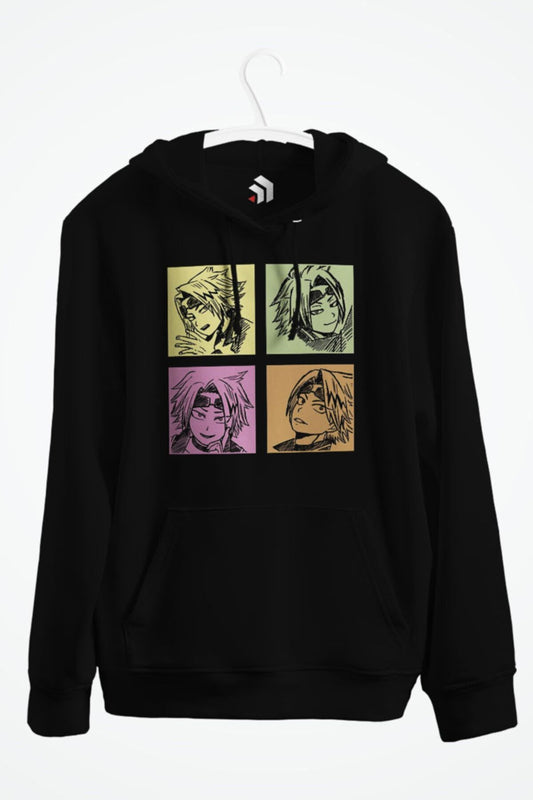 Denki Kaminari - My Hero Academia Anime Baskılı Kapşonlu Sweatshirt