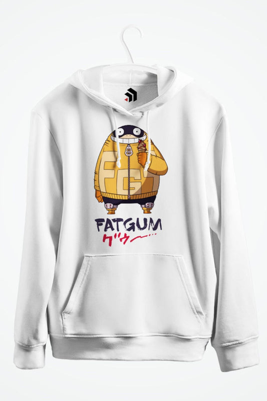 My Hero Academia Fatgum Anime Baskılı Kapşonlu Sweatshirt