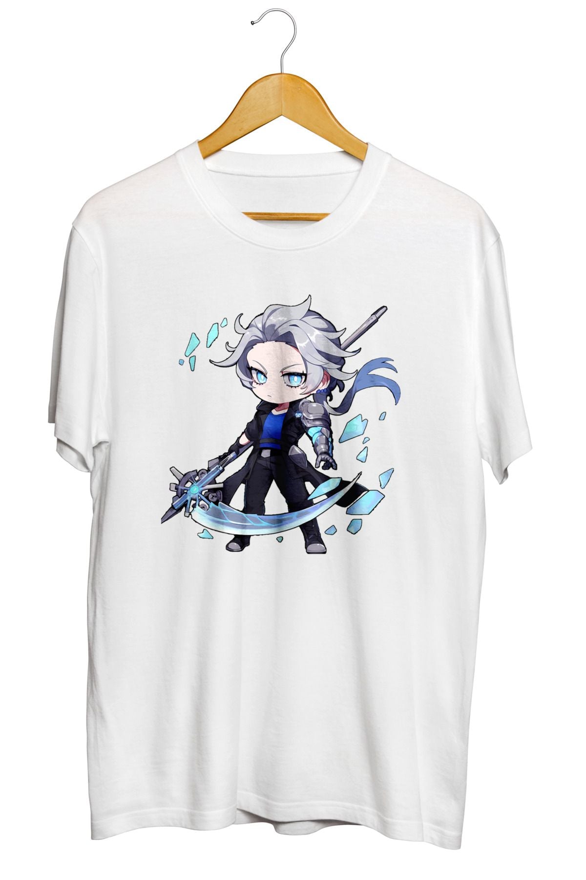 Chibi Azure Reaper  Baskılı Kaliteli Tişört