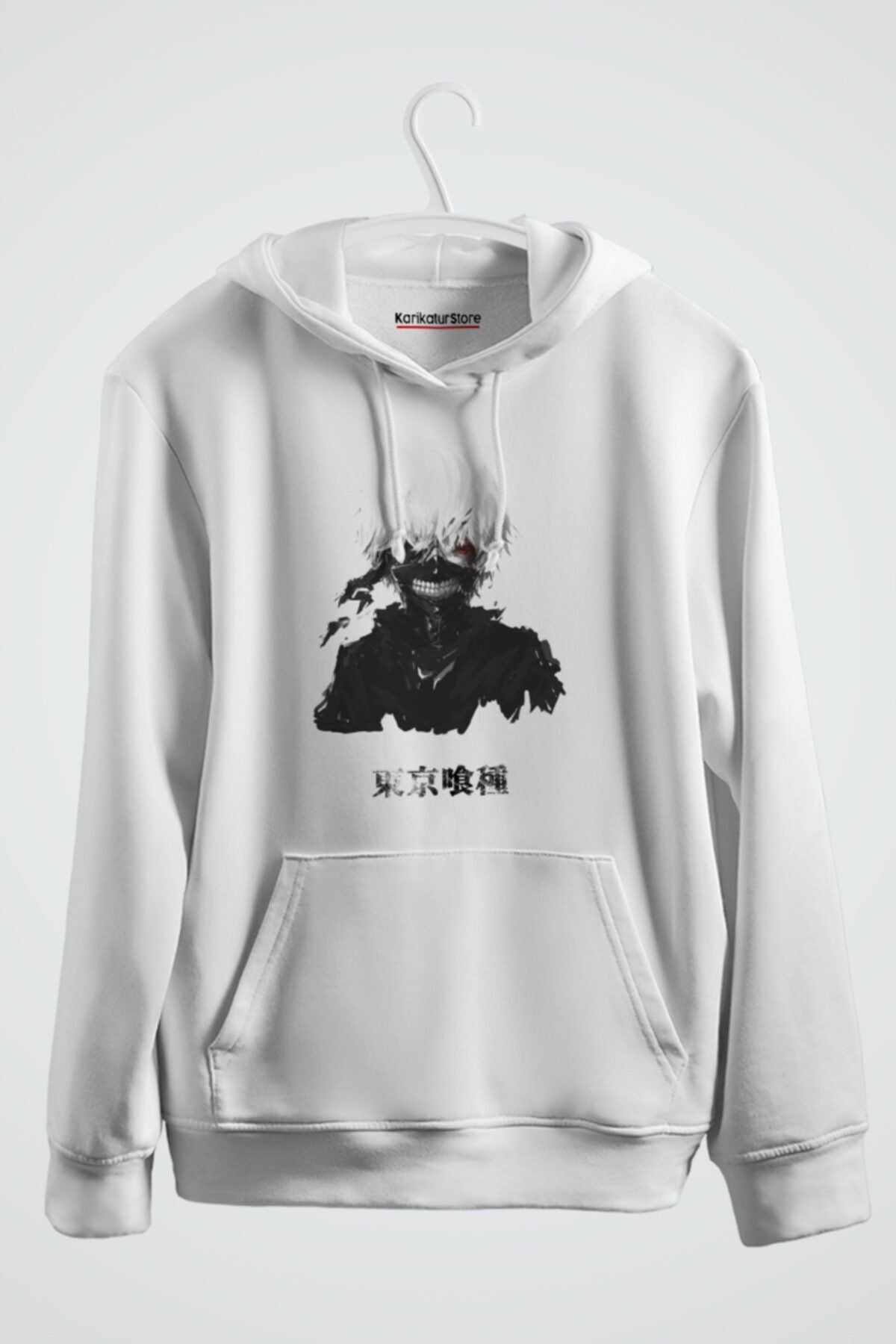 Tokyo Ghoul Baskılı Kapşonlu Sweat