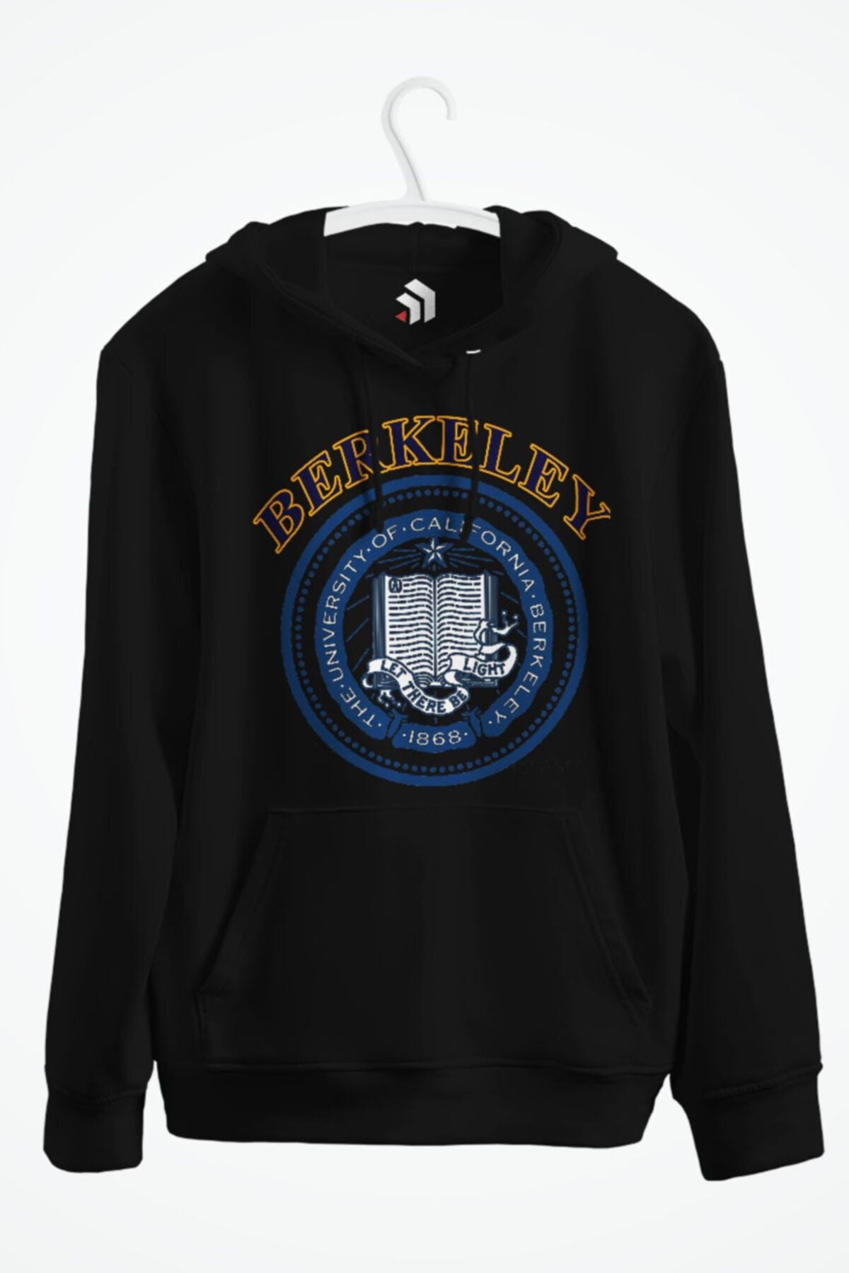 Berkeley Baskılı Kapşonlu Sweatshirt