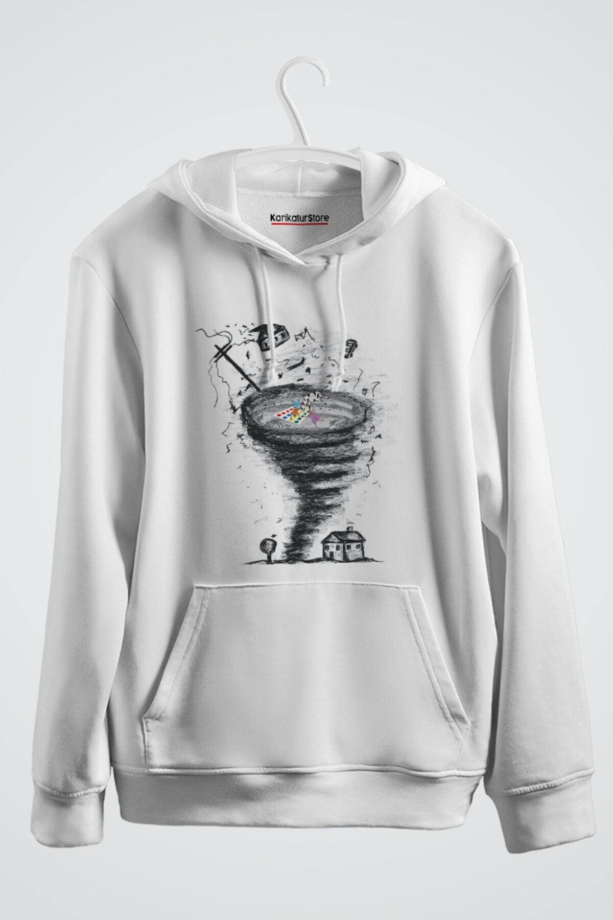 Ultimate Twister Baskılı Kapşonlu Sweat
