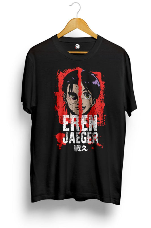Attack On Titan Final Season Eren Evolution Anime Baskılı Tişört