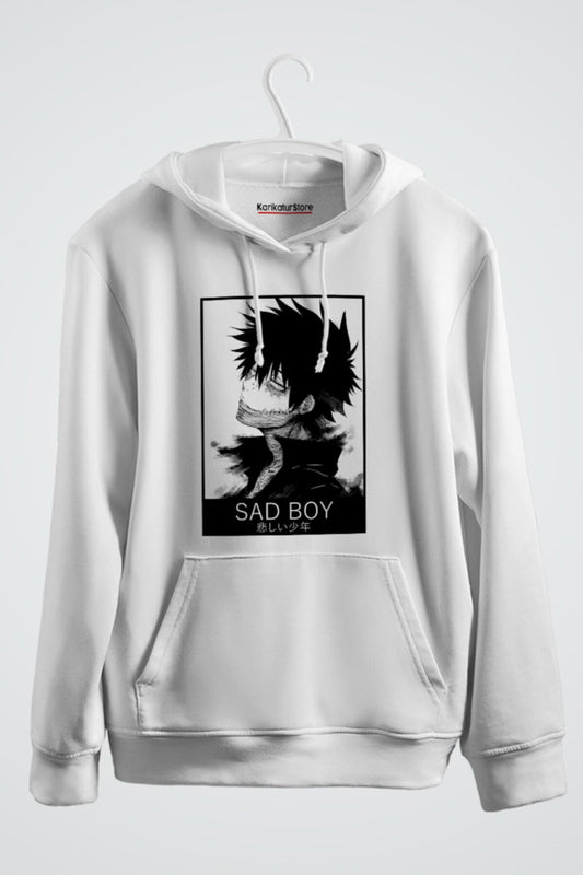 Dabi Sad Boy Boku No Hero Academia Anime Kapüşonlu Sweatshirt