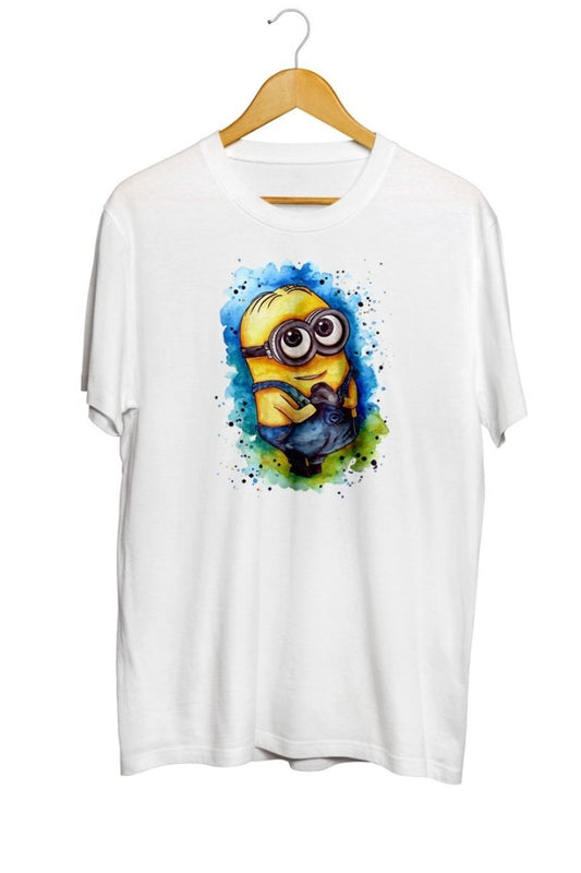 Minion Baskılı Unisex Tişört