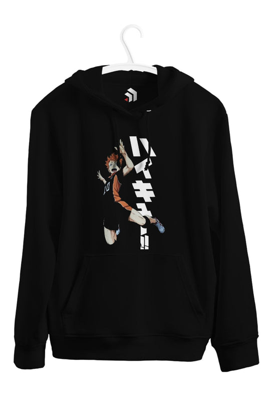Haikyuu!! - Shoyo Hinata Anime Baskılı Unisex Kapşonlu