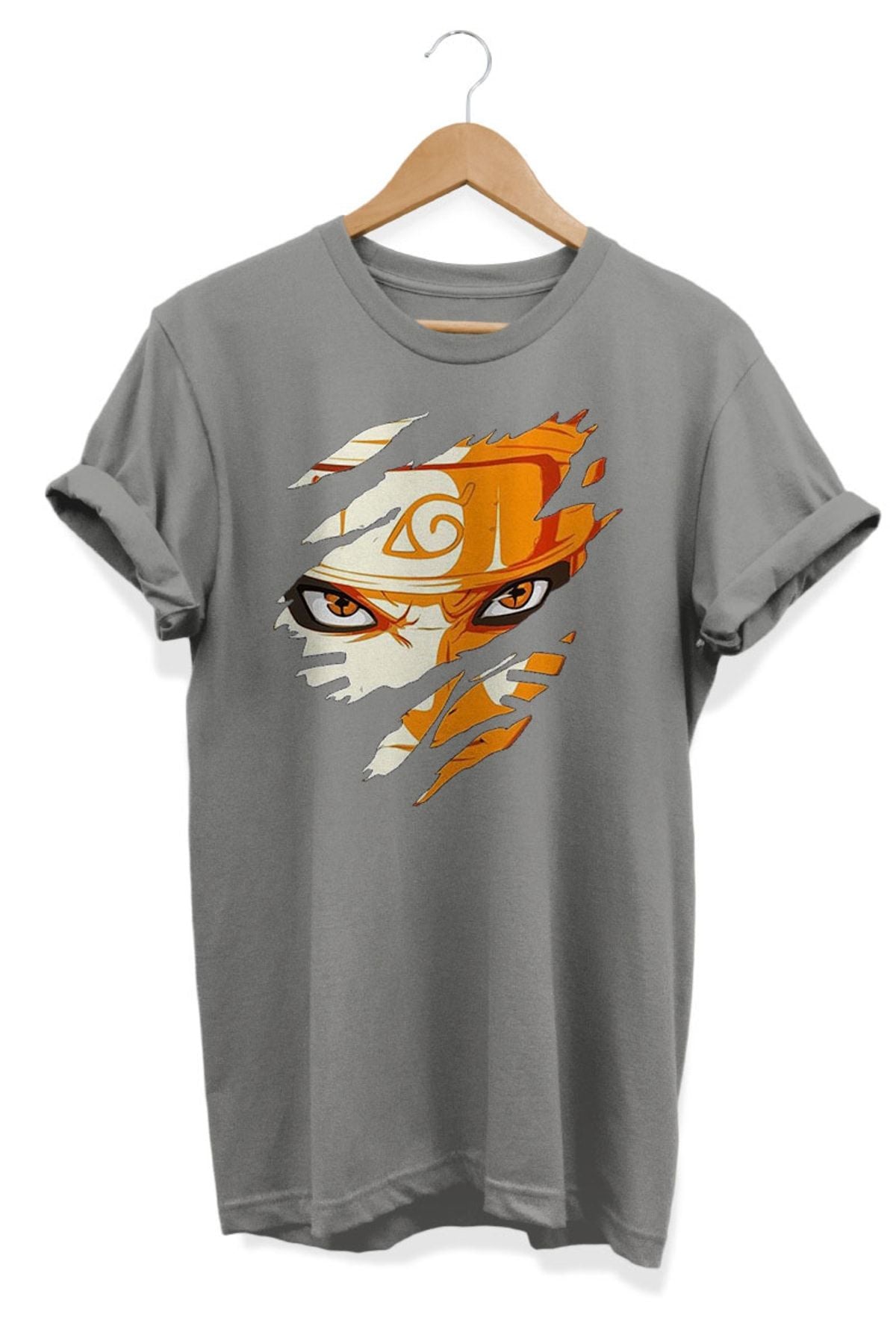 Naruto Japanese Anime Baskılı Oversize Tişört