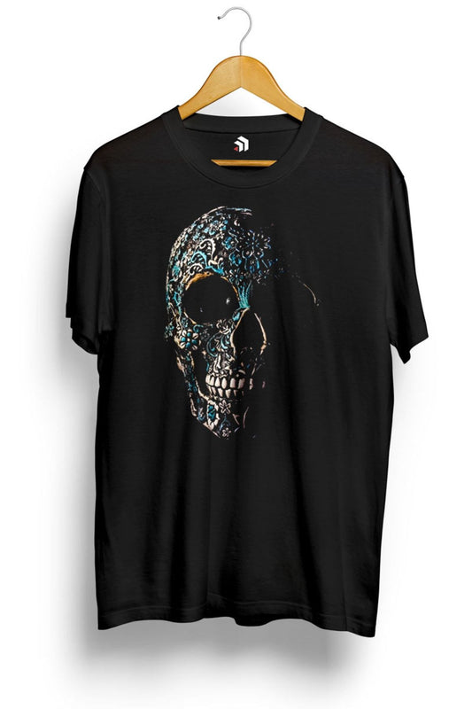 Sugar Skull Art Baskılı Tişört