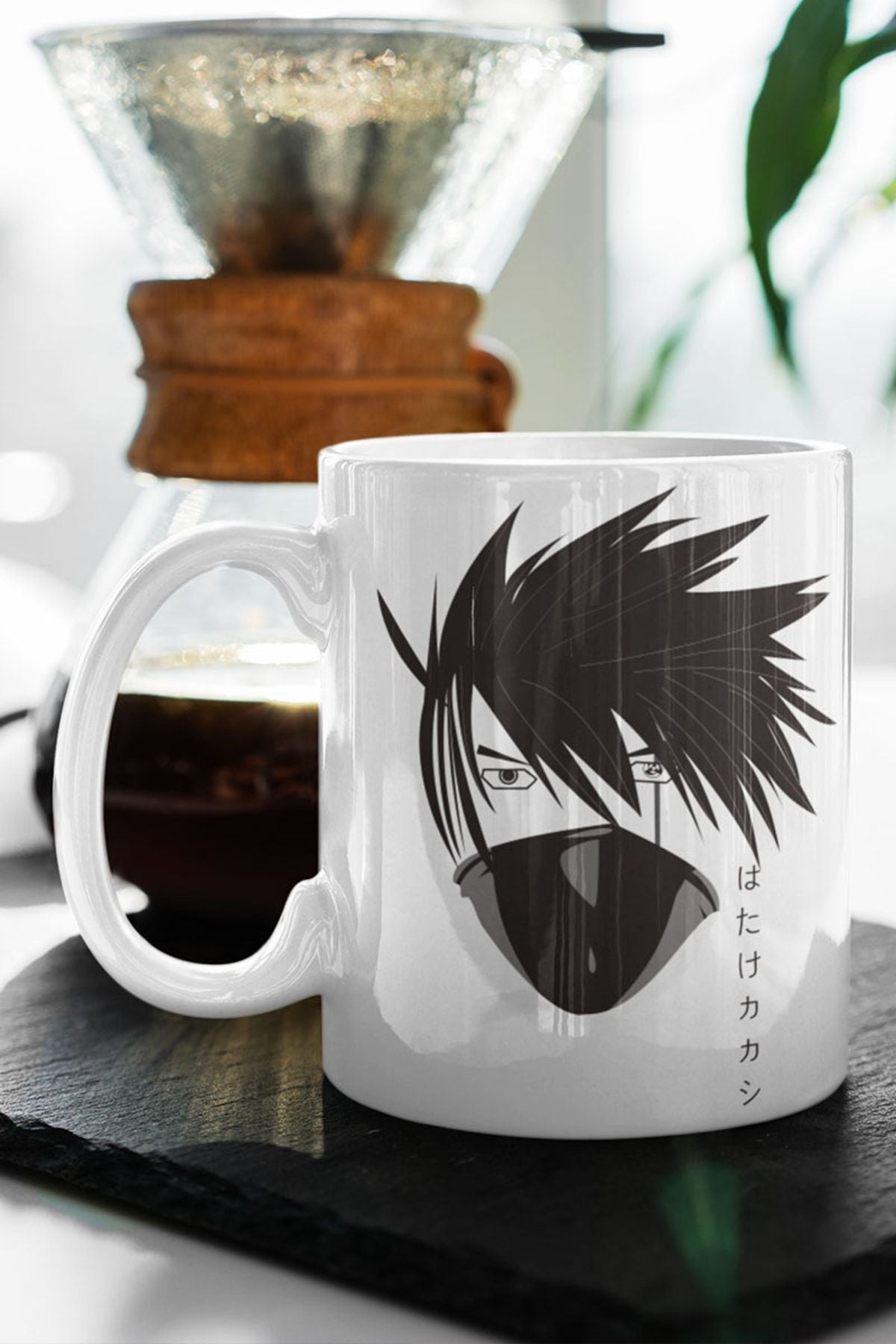 Funny Kakasi Hatake Anime Baskılı Kupa Bardak