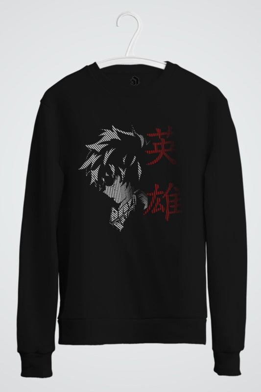 Hero Of Peace Anime Baskılı Sweatshirt