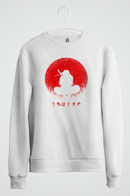 Itachi Uchiha Baskılı Anime Baskılı Sweatshirt