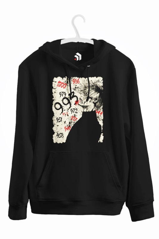 Tokyo Ghoul Kaneki Baskılı Kapşonlu Sweatshirt