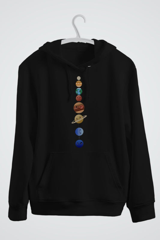 Baskılı Kapüşonlu Sweatshirt