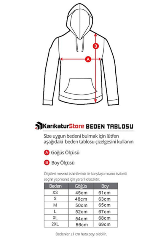 Tomoe Sharingan Anime Baskılı Kapşonlu Sweatshirt