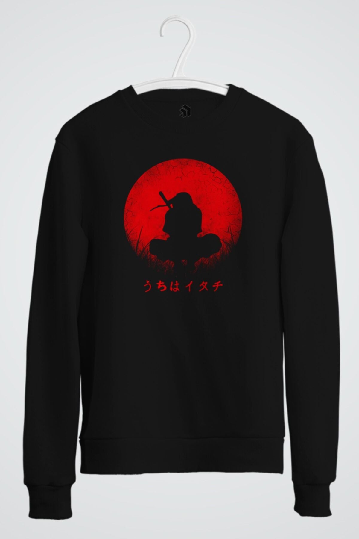 Itachi Uchiha Baskılı Anime Baskılı Sweatshirt