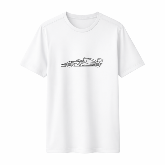 Formula 1 Şablon Kaliteli Baskılı Tişört