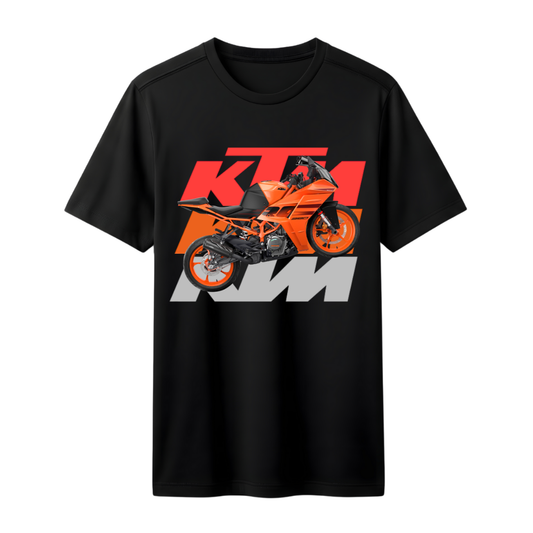 KTM Motor Baskılı Kaliteli Unisex Tişört