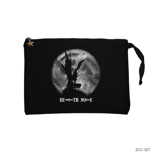 Death Note Siyah Clutch Astarlı Cüzdan / El Çantası
