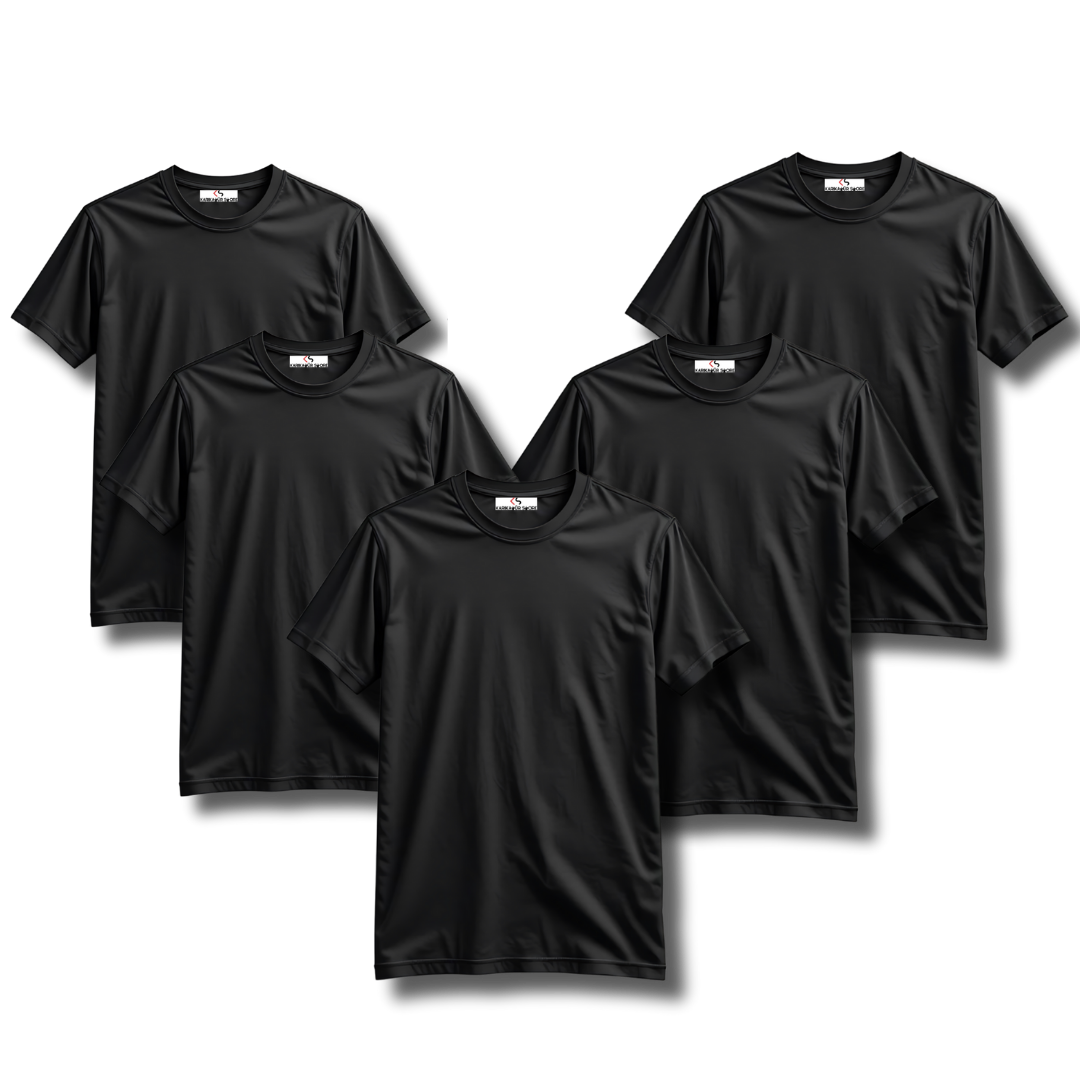 Avantajlı Set (5 Adet) Regular Kalıp T-shirt