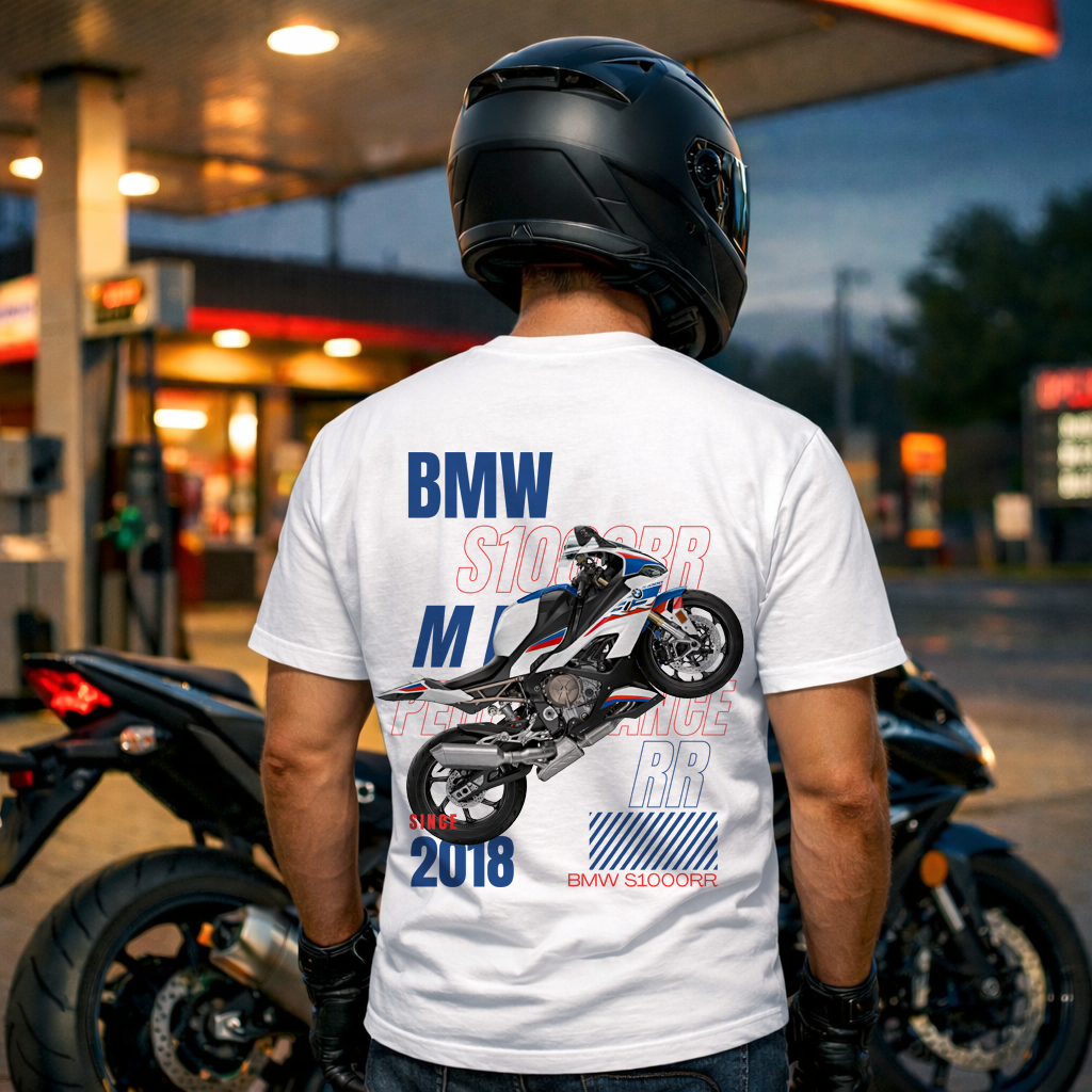 BMW S1000RR Baskılı Kaliteli Unisex T-shirt