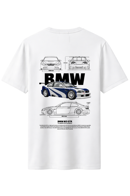 Bmw m3 Baskılı Kaliteli Unisex Tişört