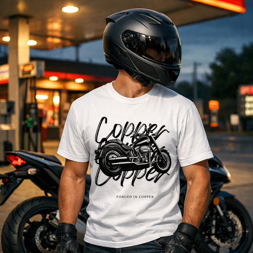 Copper Ruhu Tasarımlı Kaliteli Baskılı T-shirt