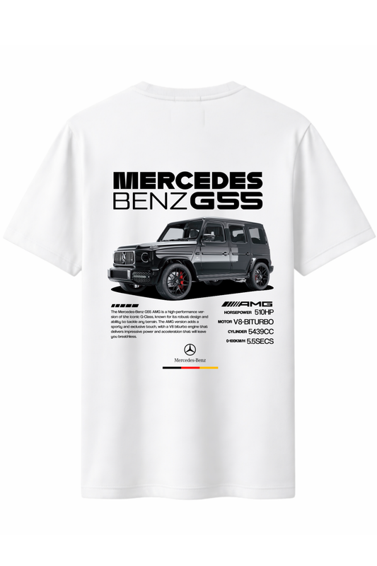 G55 Arka Baskılı Kaliteli Unisex Tişört
