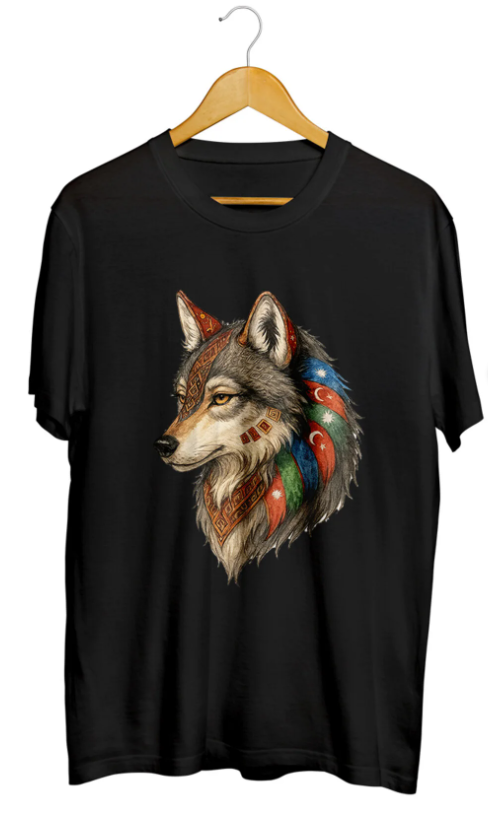 Kurt Baskılı Kaliteli Unisex Tişört