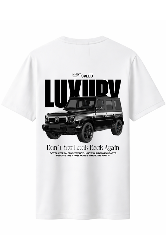 LUXURY G63 Arka Baskılı Kaliteli Unisex Tişört