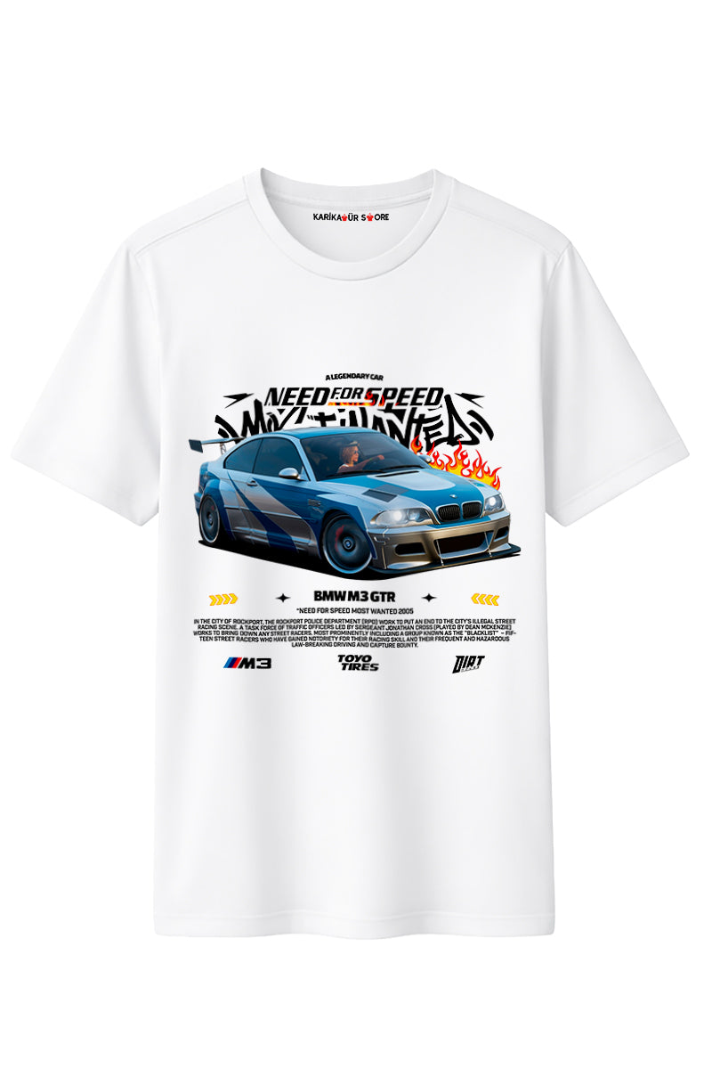 Need For Speed Baskılı Kaliteli Unisex Tişört