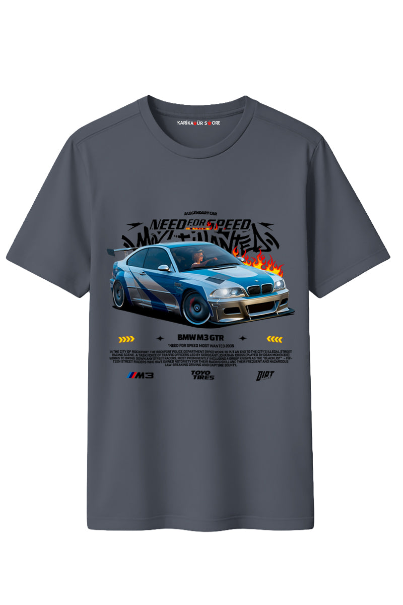 Need For Speed Baskılı Kaliteli Unisex Tişört