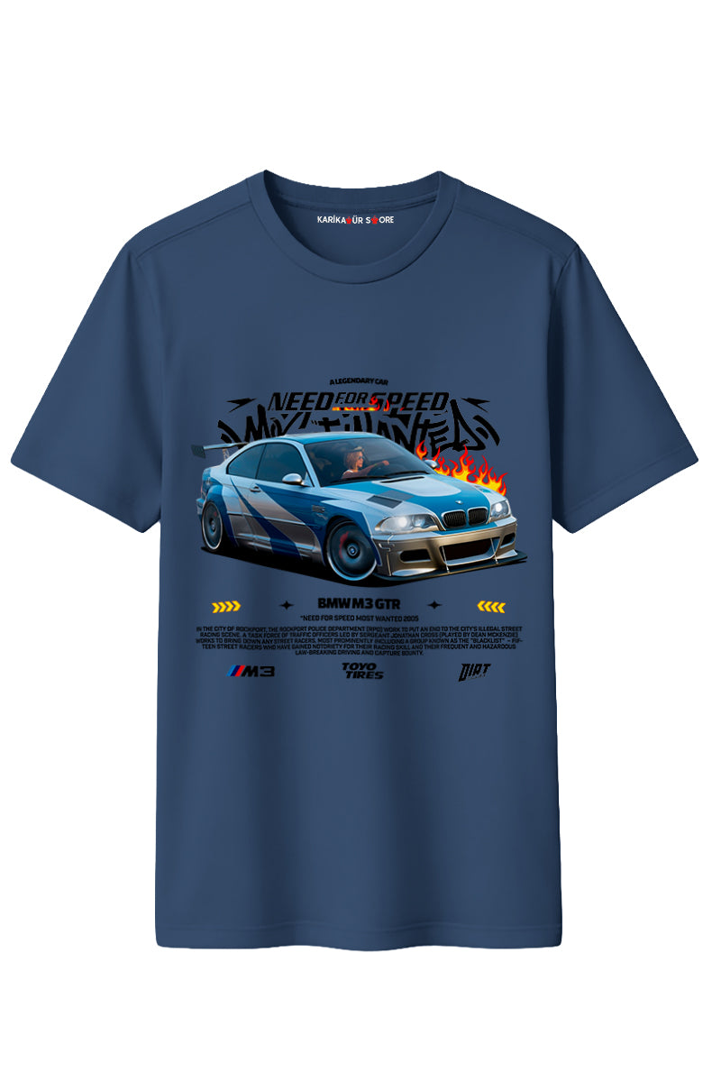 Need For Speed Baskılı Kaliteli Unisex Tişört
